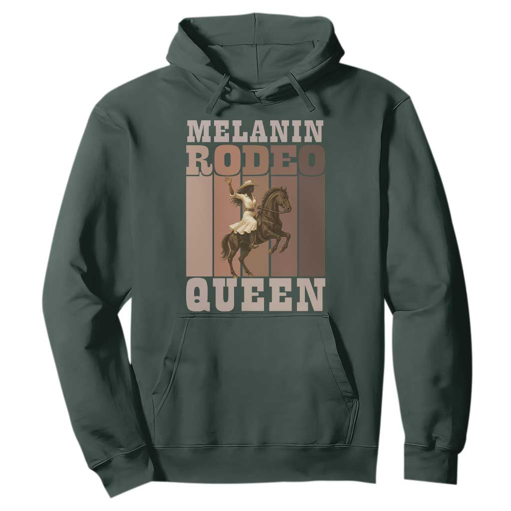 African American Cowgirl Hoodie Melanin Rodeo Queen Western Country - African Pride