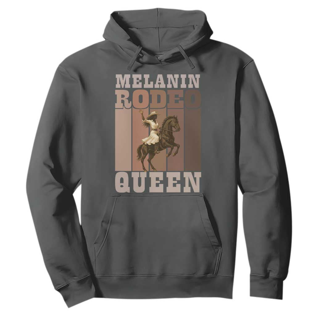African American Cowgirl Hoodie Melanin Rodeo Queen Western Country - African Pride