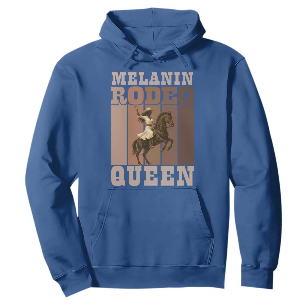 African American Cowgirl Hoodie Melanin Rodeo Queen Western Country - African Pride