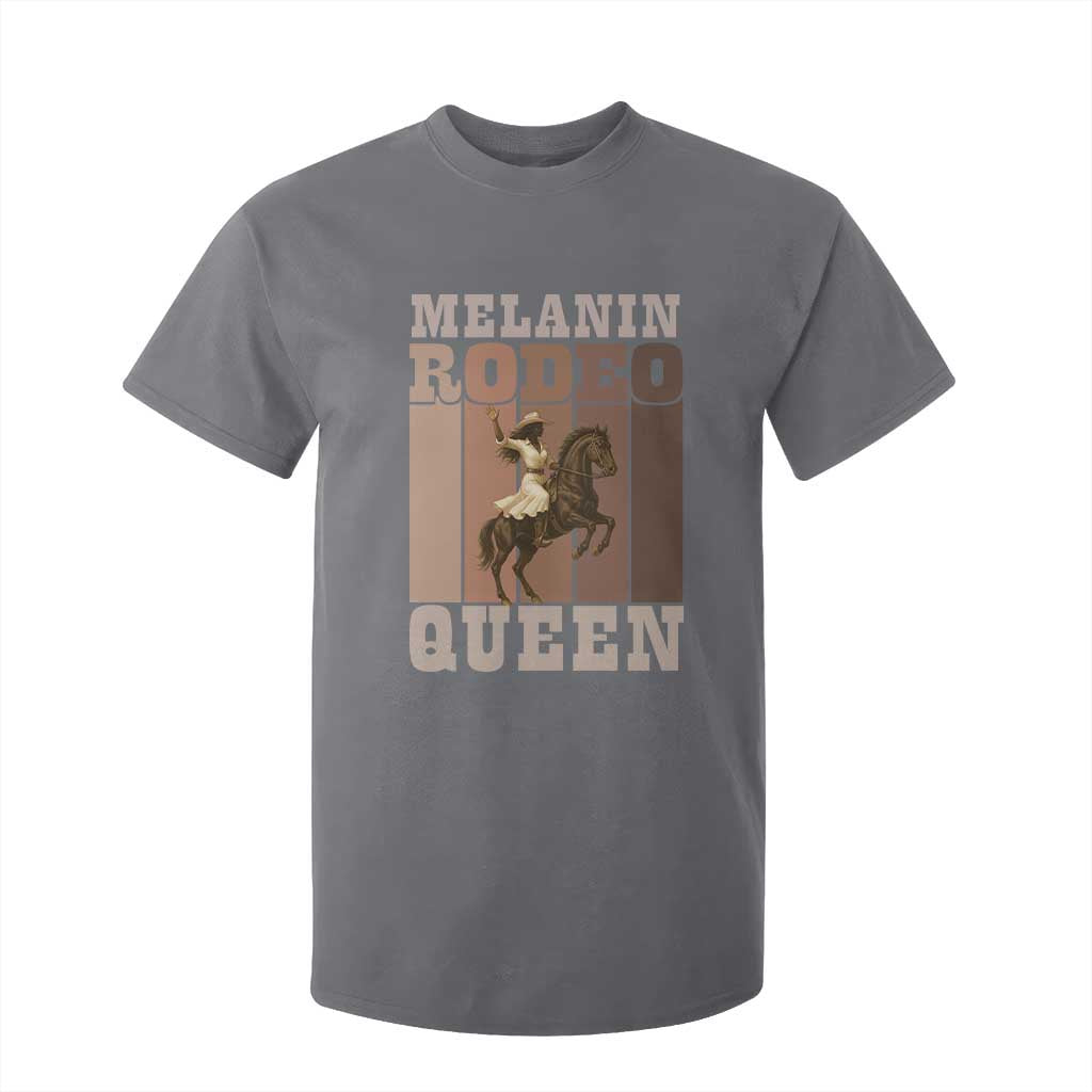 African American Cowgirl T Shirt For Kid Melanin Rodeo Queen Western Country - African Pride