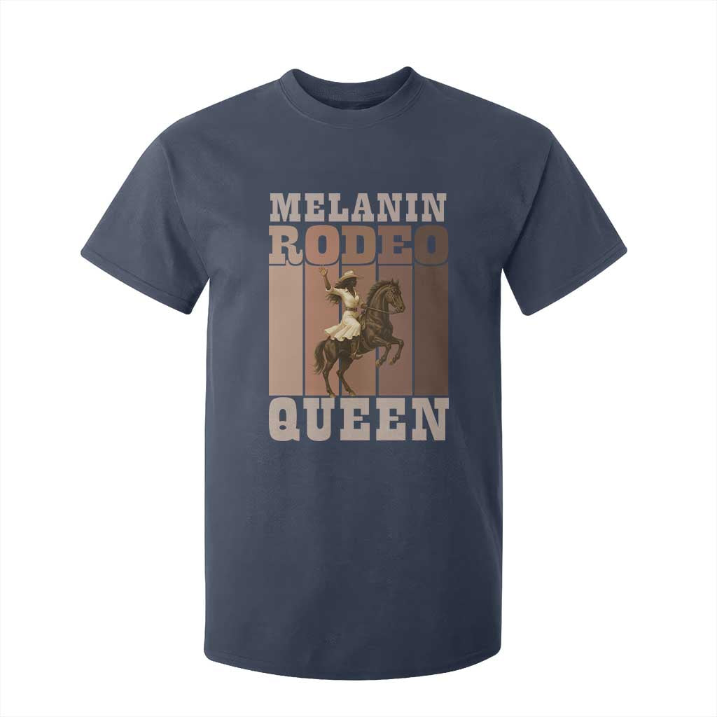 African American Cowgirl T Shirt For Kid Melanin Rodeo Queen Western Country - African Pride