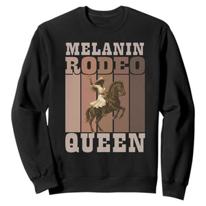 African American Cowgirl Sweatshirt Melanin Rodeo Queen Western Country - African Pride