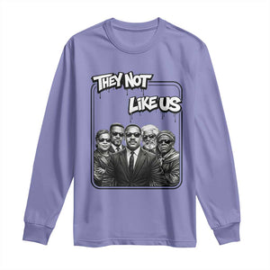 Vintage African American Heroes Long Sleeve Shirt They Not Like Us