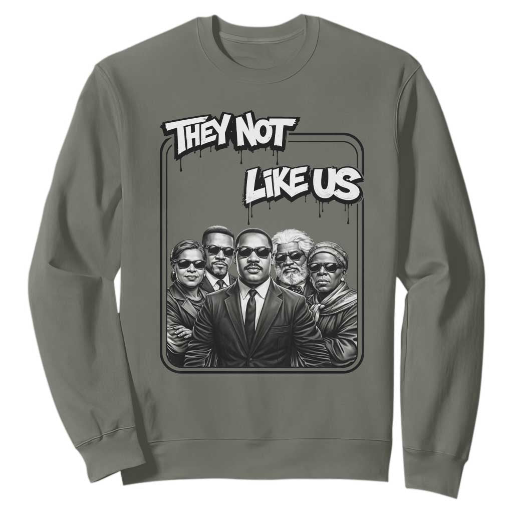 Vintage African American Heroes Sweatshirt They Not Like Us