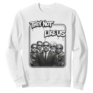 Vintage African American Heroes Sweatshirt They Not Like Us