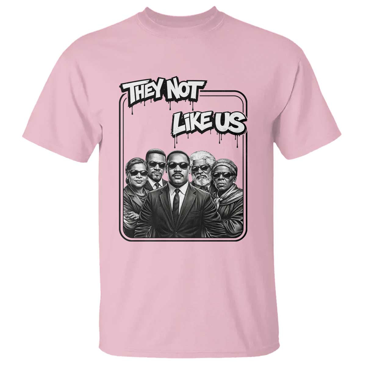 Vintage African American Heroes T Shirt They Not Like Us