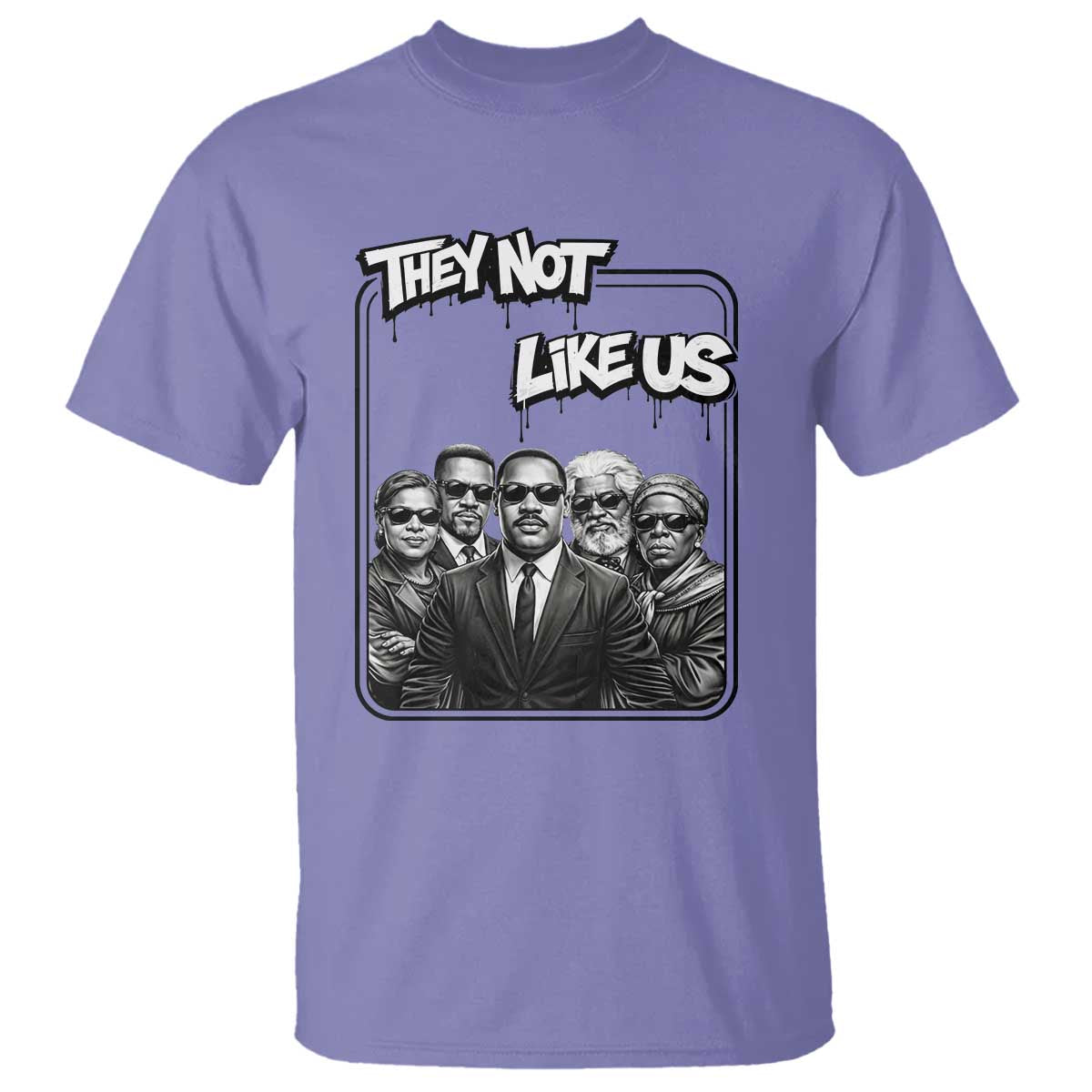 Vintage African American Heroes T Shirt They Not Like Us