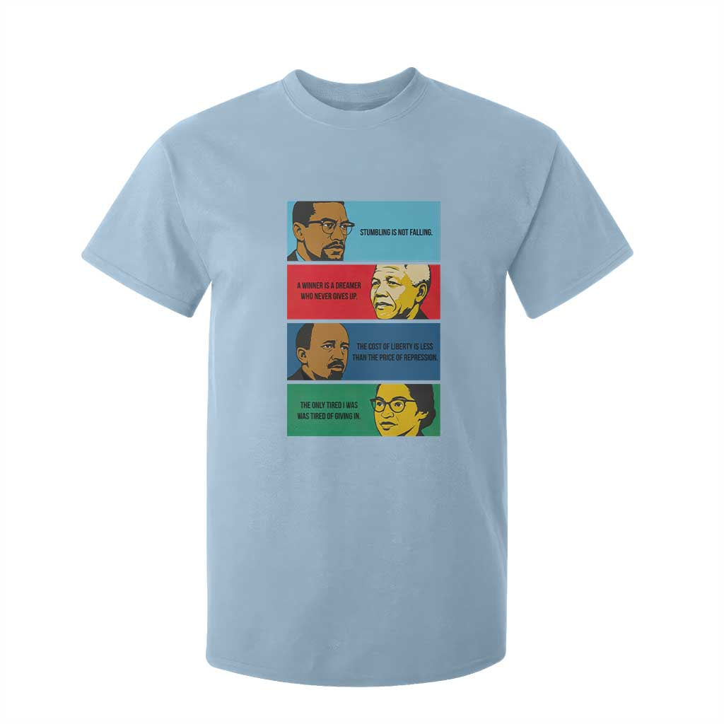 African American Leaders History Quote Gift T Shirt For Kid