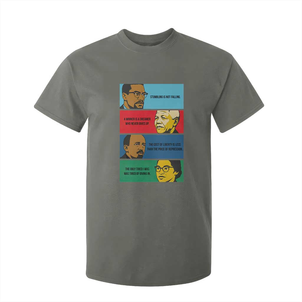 African American Leaders History Quote Gift T Shirt For Kid
