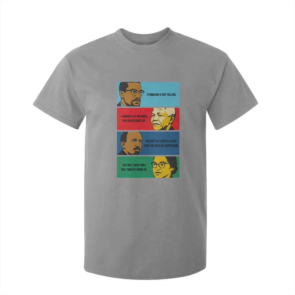 African American Leaders History Quote Gift T Shirt For Kid