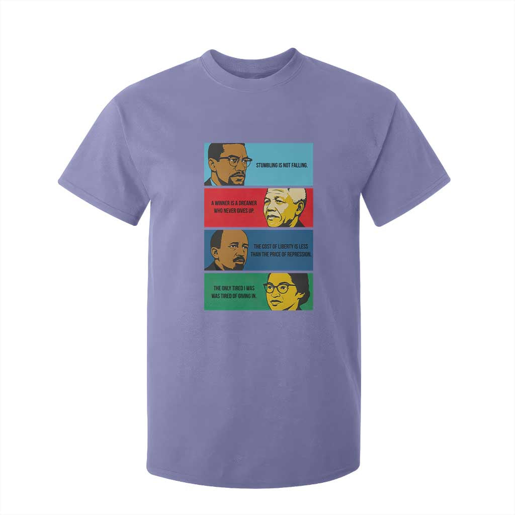 African American Leaders History Quote Gift T Shirt For Kid
