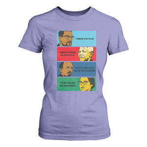 African American Leaders History Quote Gift T Shirt For Women