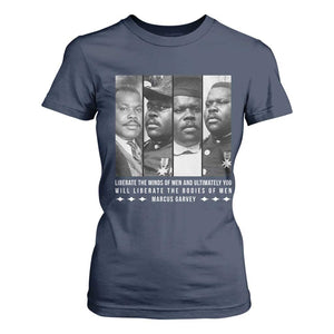 Marcus Garve Quote T Shirt For Women Liberate The Minds Of Men