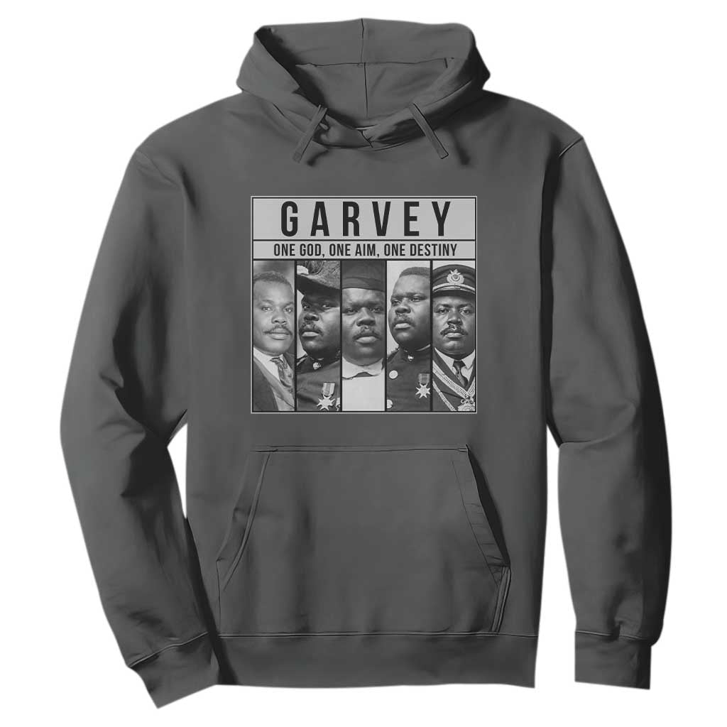 Marcus Garvey Quote Hoodie One God One Aim One Destiny