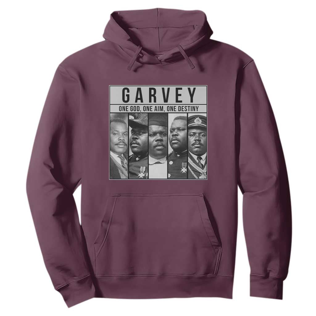 Marcus Garvey Quote Hoodie One God One Aim One Destiny