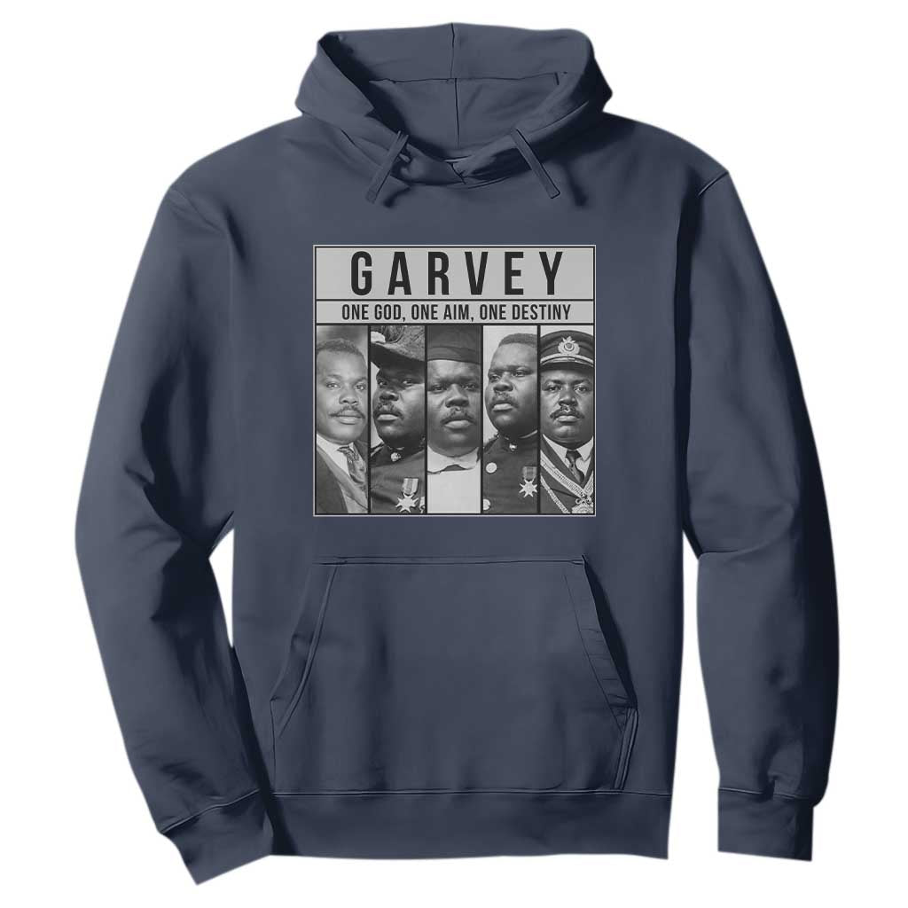 Marcus Garvey Quote Hoodie One God One Aim One Destiny