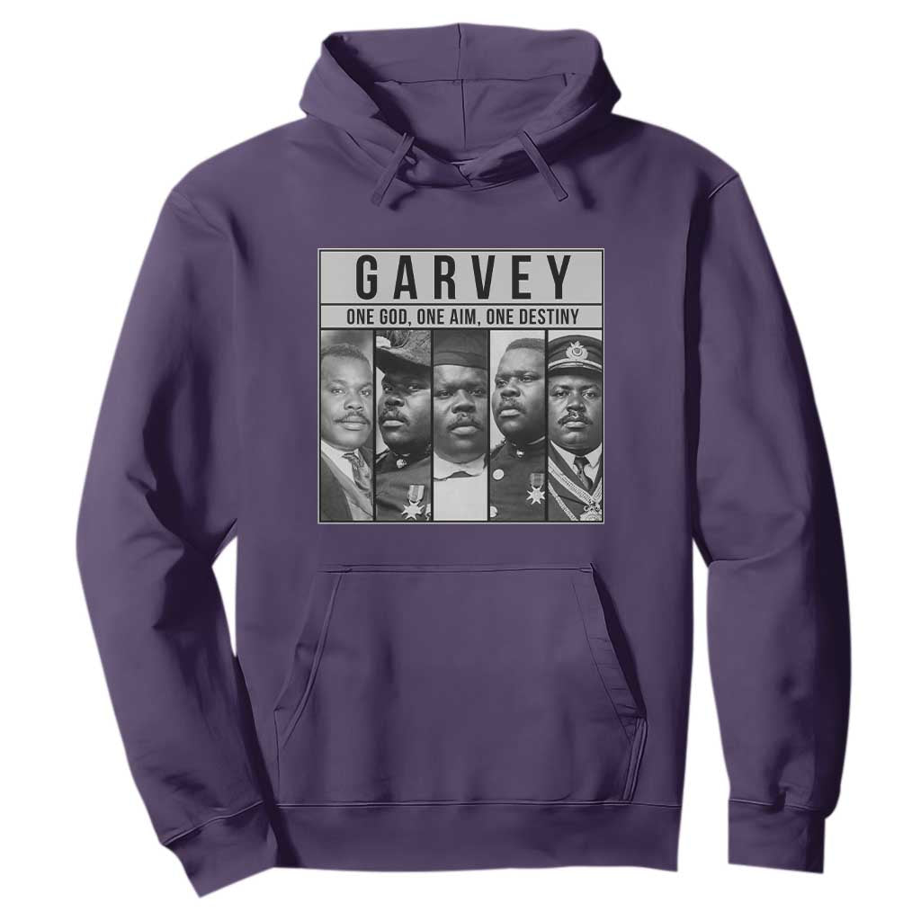 Marcus Garvey Quote Hoodie One God One Aim One Destiny