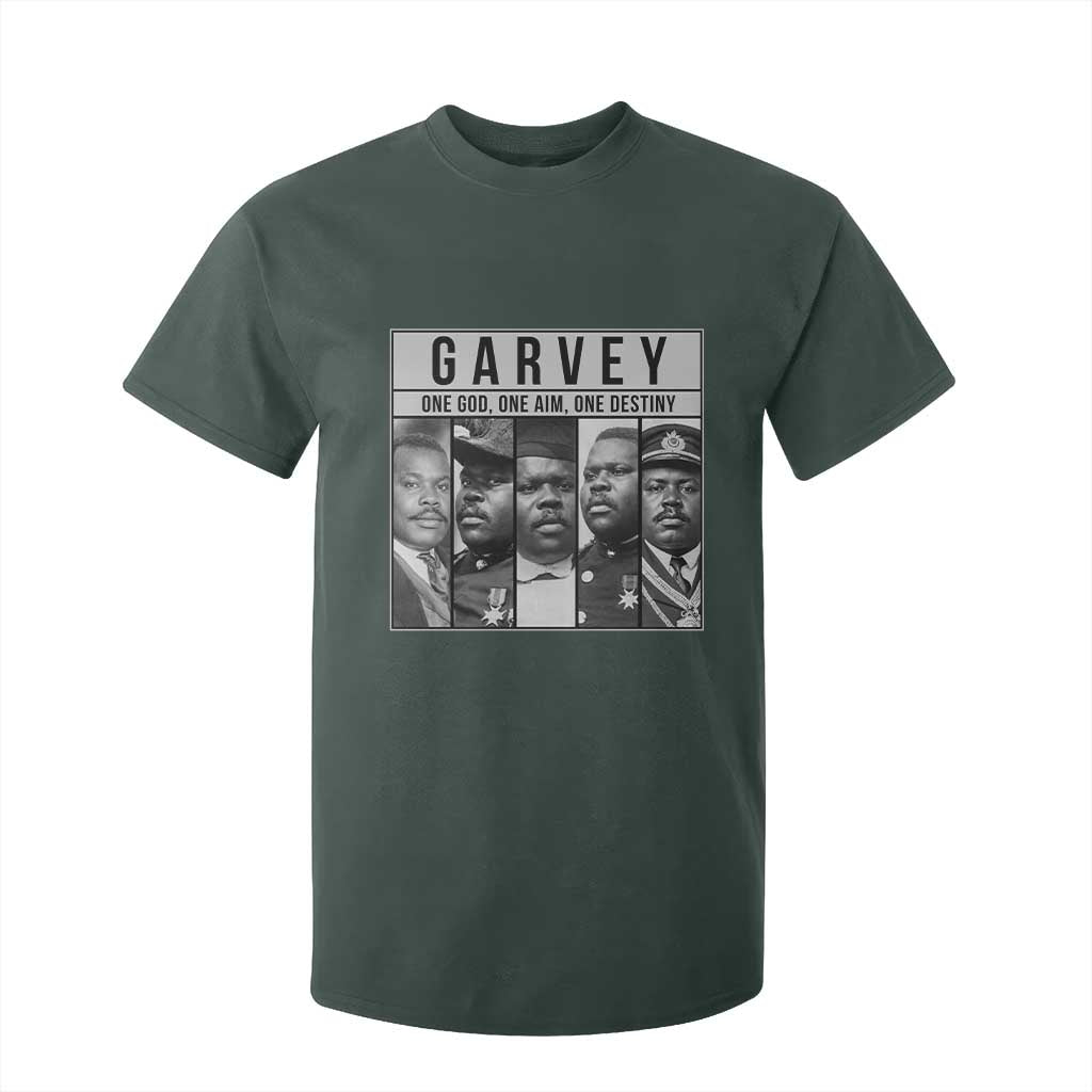 Marcus Garvey Quote T Shirt For Kid One God One Aim One Destiny