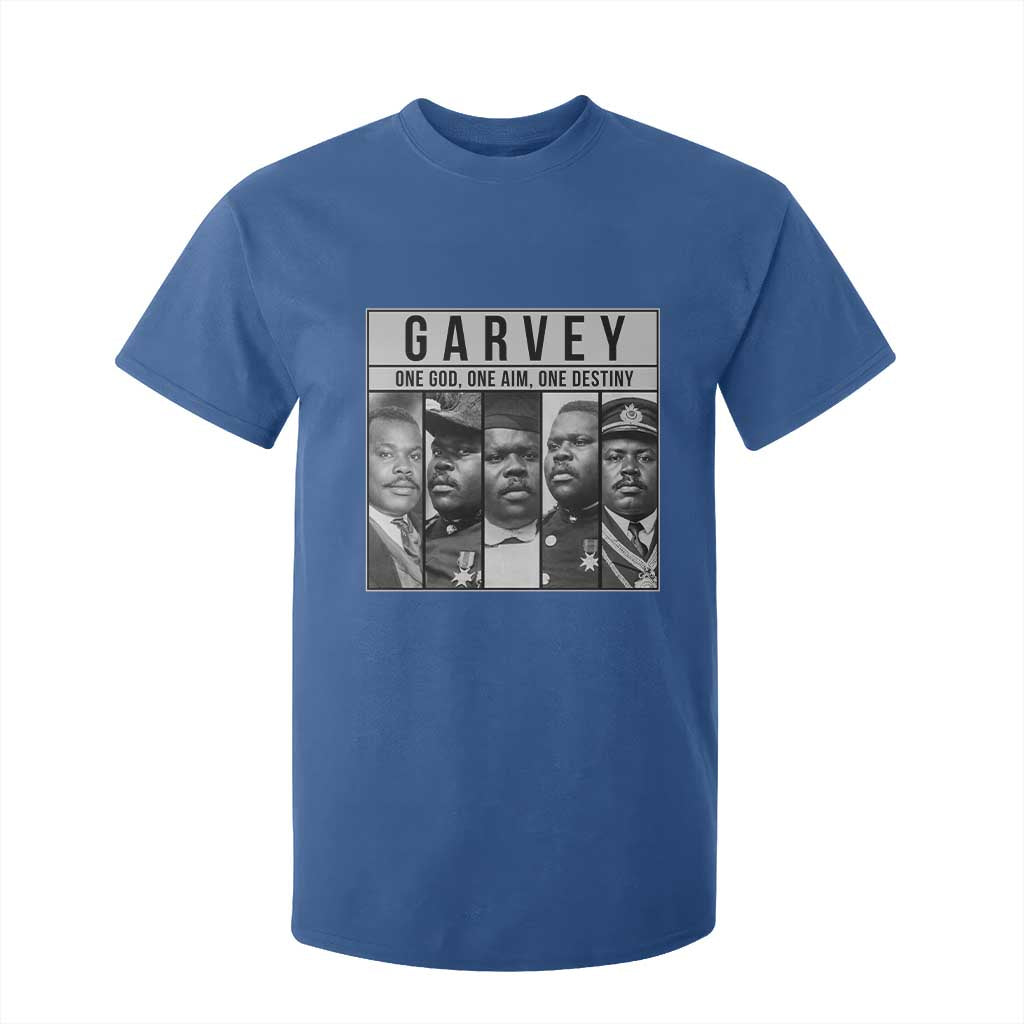 Marcus Garvey Quote T Shirt For Kid One God One Aim One Destiny