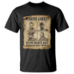 Vintage Marcus Garvey T Shirt Up You Mighty Race Quote
