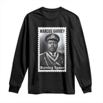 Marcus Garvey Long Sleeve Shirt Jamaican National Hero Legacy Gift