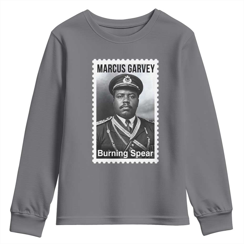 Marcus Garvey Youth Sweatshirt Jamaican National Hero Legacy Gift