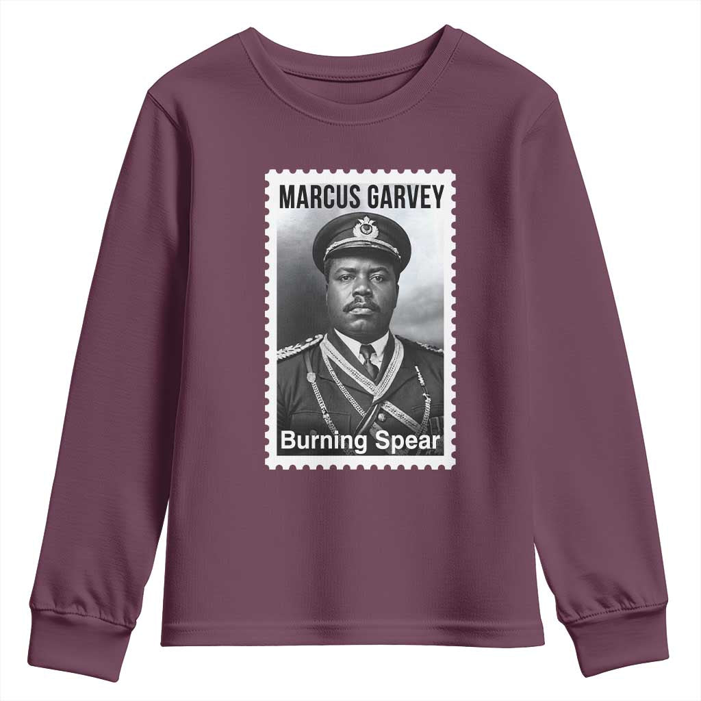 Marcus Garvey Youth Sweatshirt Jamaican National Hero Legacy Gift