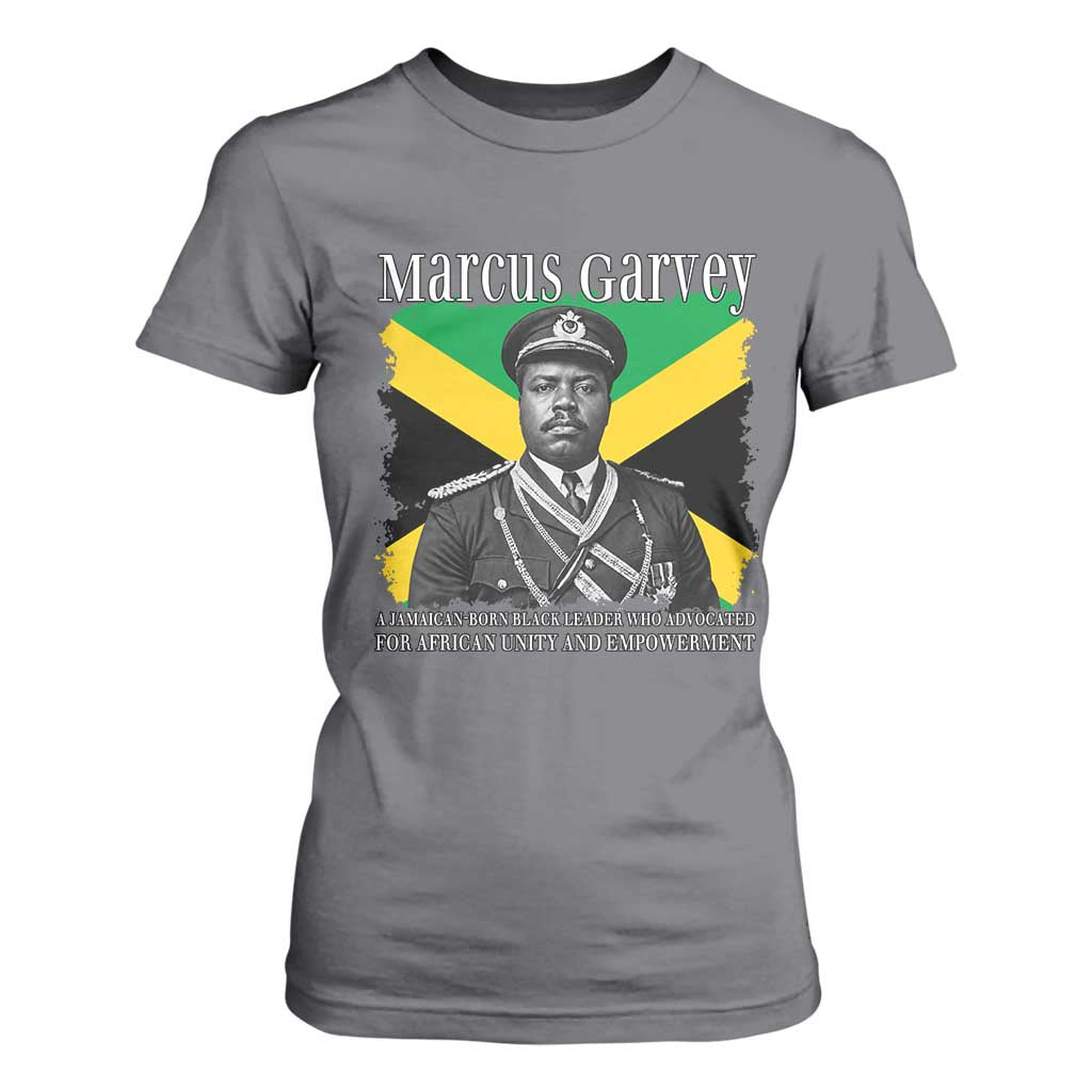 Marcus Garvey Jamaican National Hero T Shirt For Women Pan Africanism History Gift