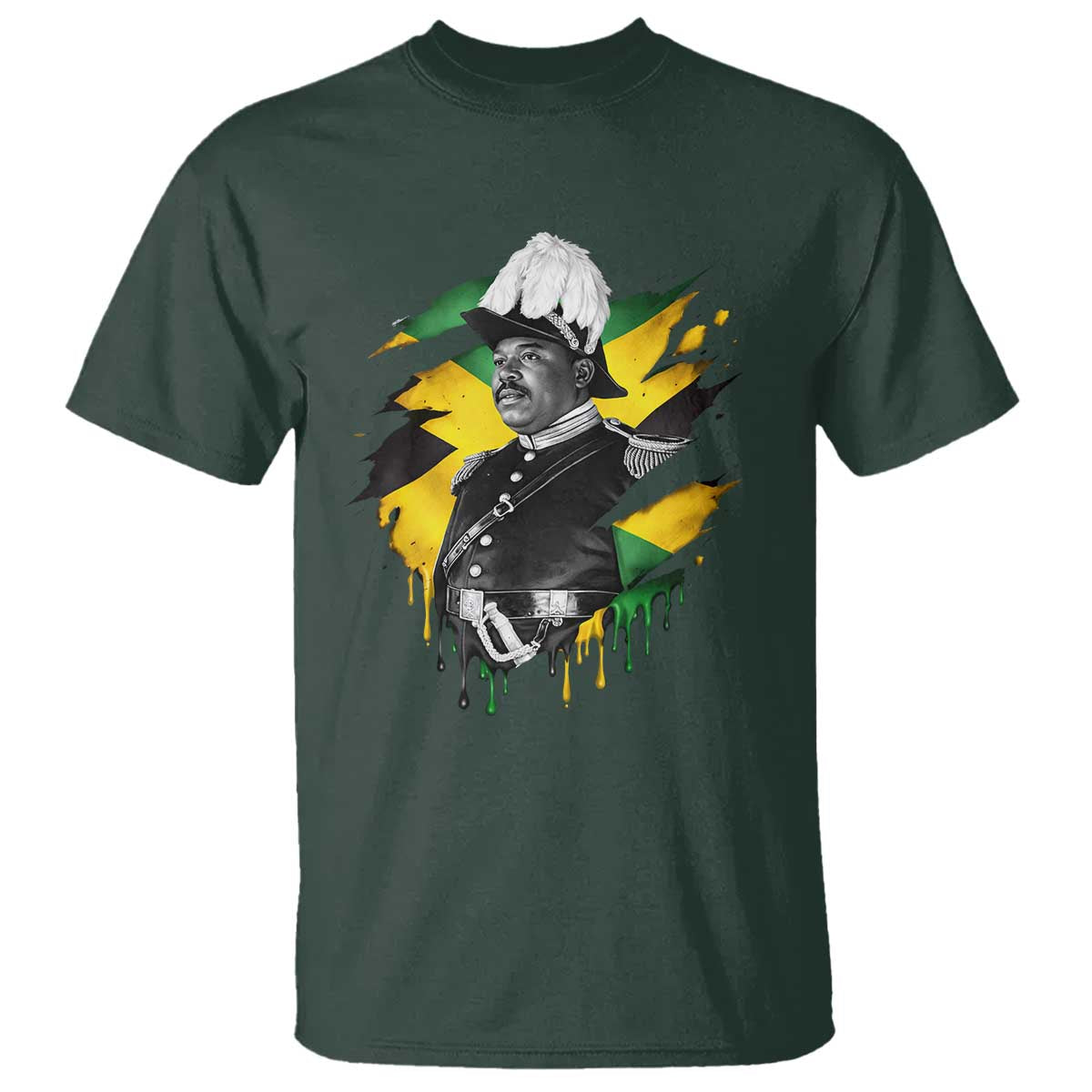 Marcus Garvey Jamaican National Hero T Shirt African American Heritage