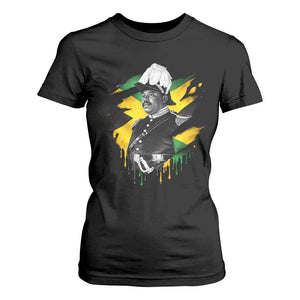 Marcus Garvey Jamaican National Hero T Shirt For Women African American Heritage