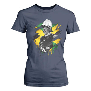 Marcus Garvey Jamaican National Hero T Shirt For Women African American Heritage