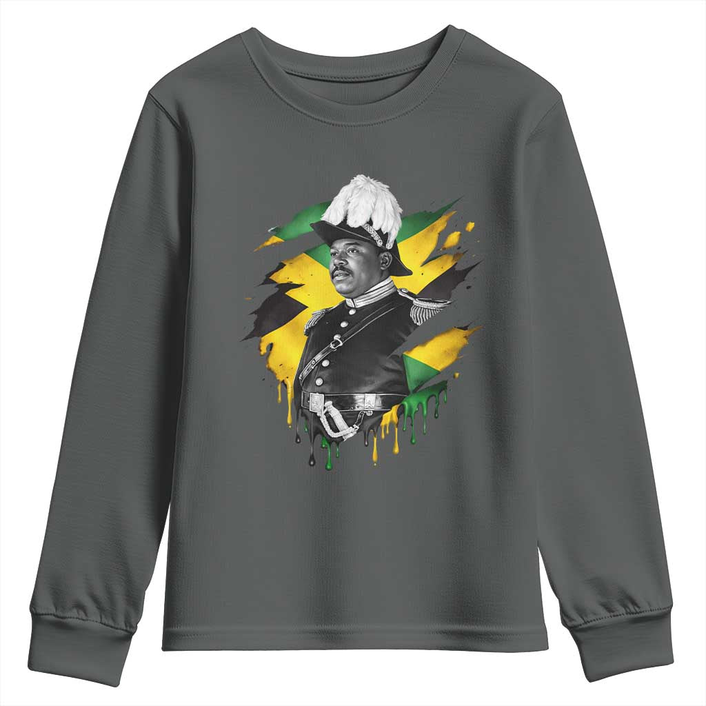 Marcus Garvey Jamaican National Hero Youth Sweatshirt African American Heritage