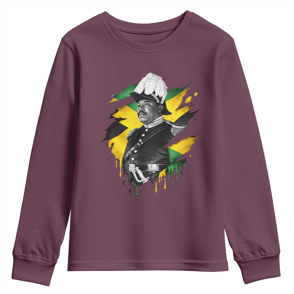 Marcus Garvey Jamaican National Hero Youth Sweatshirt African American Heritage