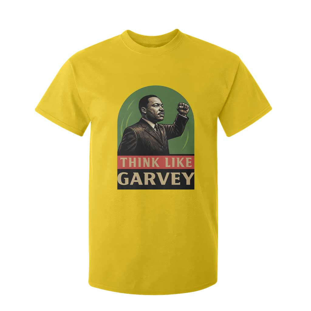 Think Like Garvey T Shirt For Kid Civil Rights Leader Gift