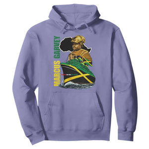 Marcus Garvey Jamaica Pride Hoodie One God One Aim One Destiny