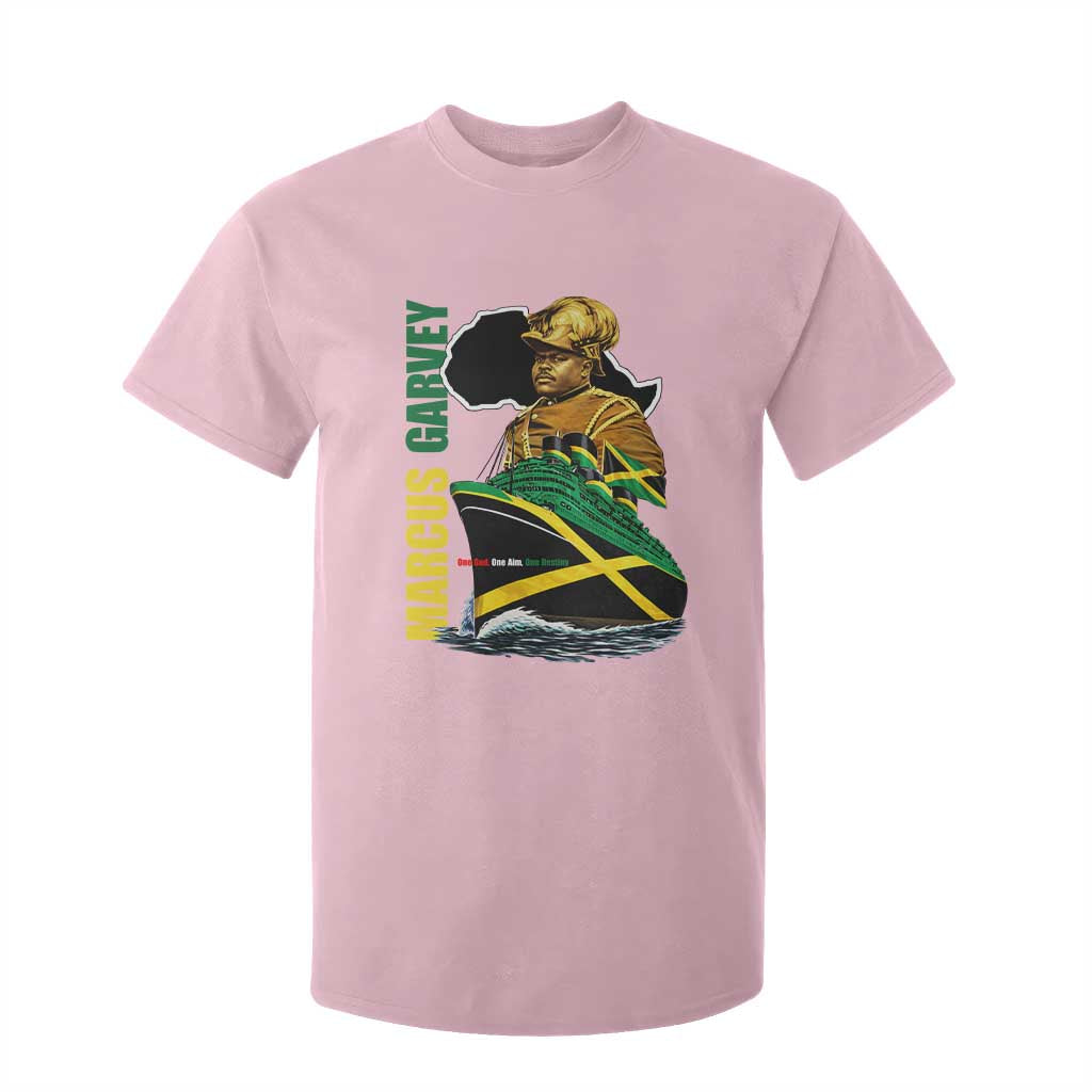 Marcus Garvey Jamaica Pride T Shirt For Kid One God One Aim One Destiny
