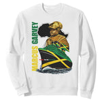 Marcus Garvey Jamaica Pride Sweatshirt One God One Aim One Destiny