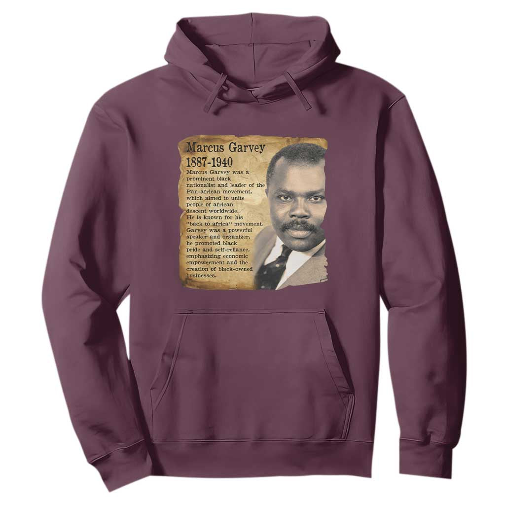 Marcus Garvey Hoodie Strong Black History Leader