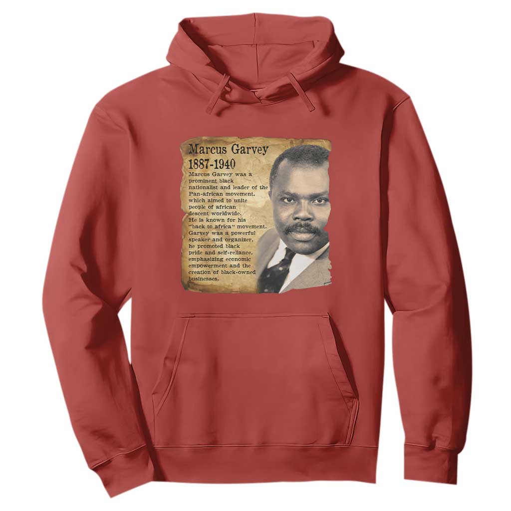 Marcus Garvey Hoodie Strong Black History Leader