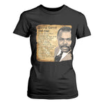 Marcus Garvey T Shirt For Women Strong Black History Leader