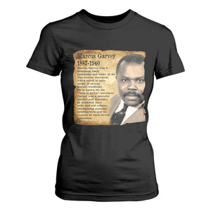 Marcus Garvey T Shirt For Women Strong Black History Leader