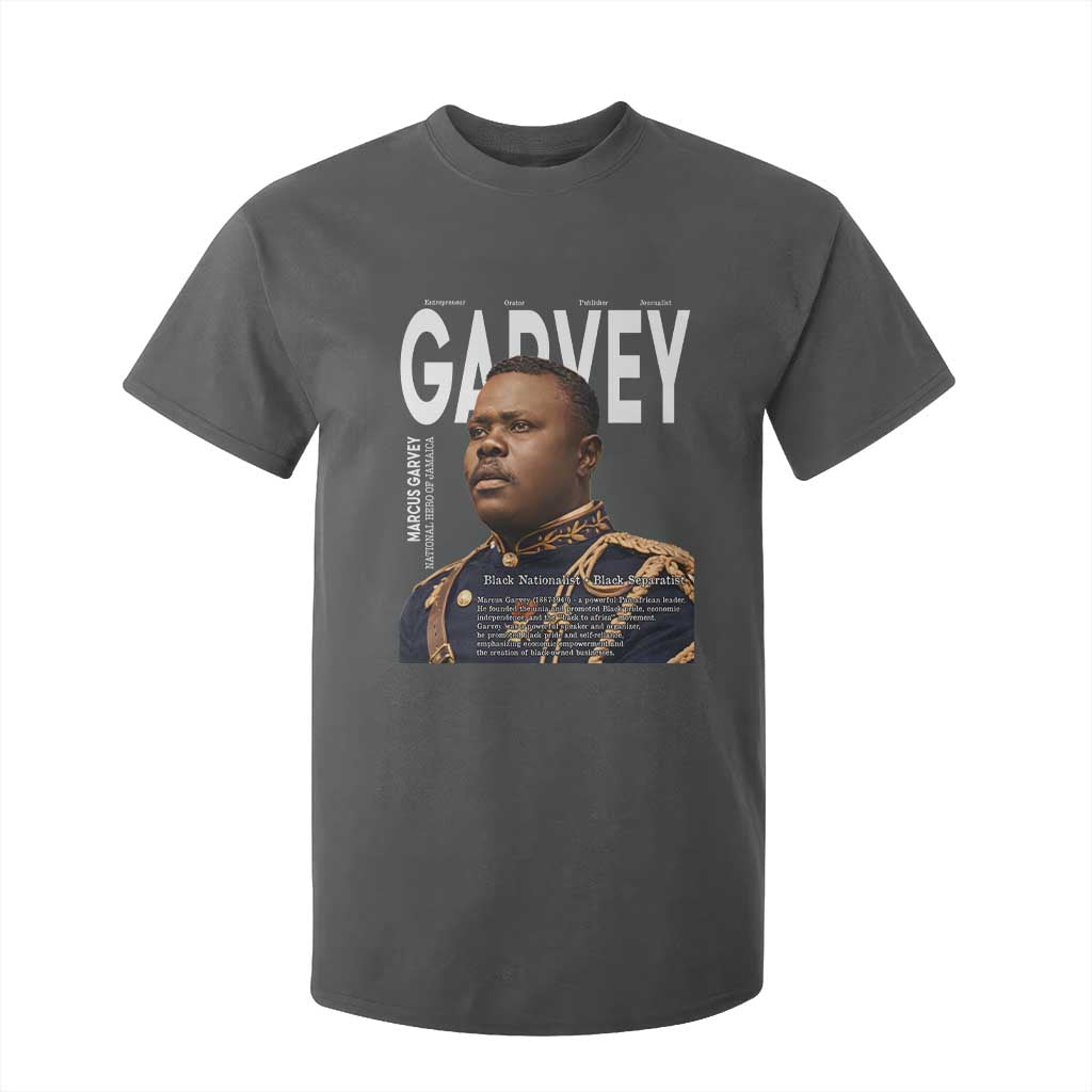Vintage Black History Hero Marcus Garvey T Shirt For Kid Black Pride