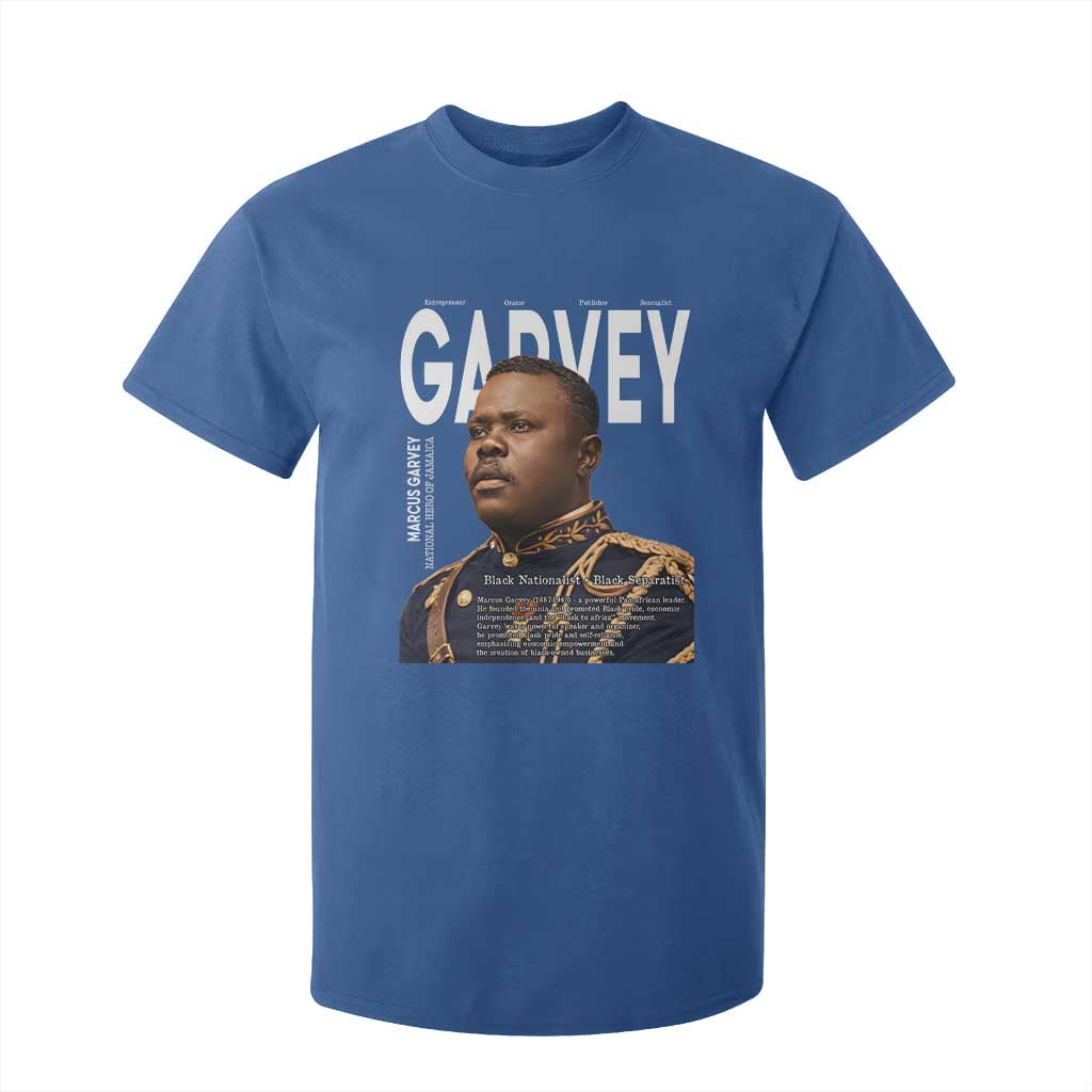 Vintage Black History Hero Marcus Garvey T Shirt For Kid Black Pride