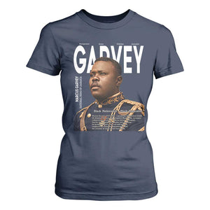 Vintage Black History Hero Marcus Garvey T Shirt For Women Black Pride