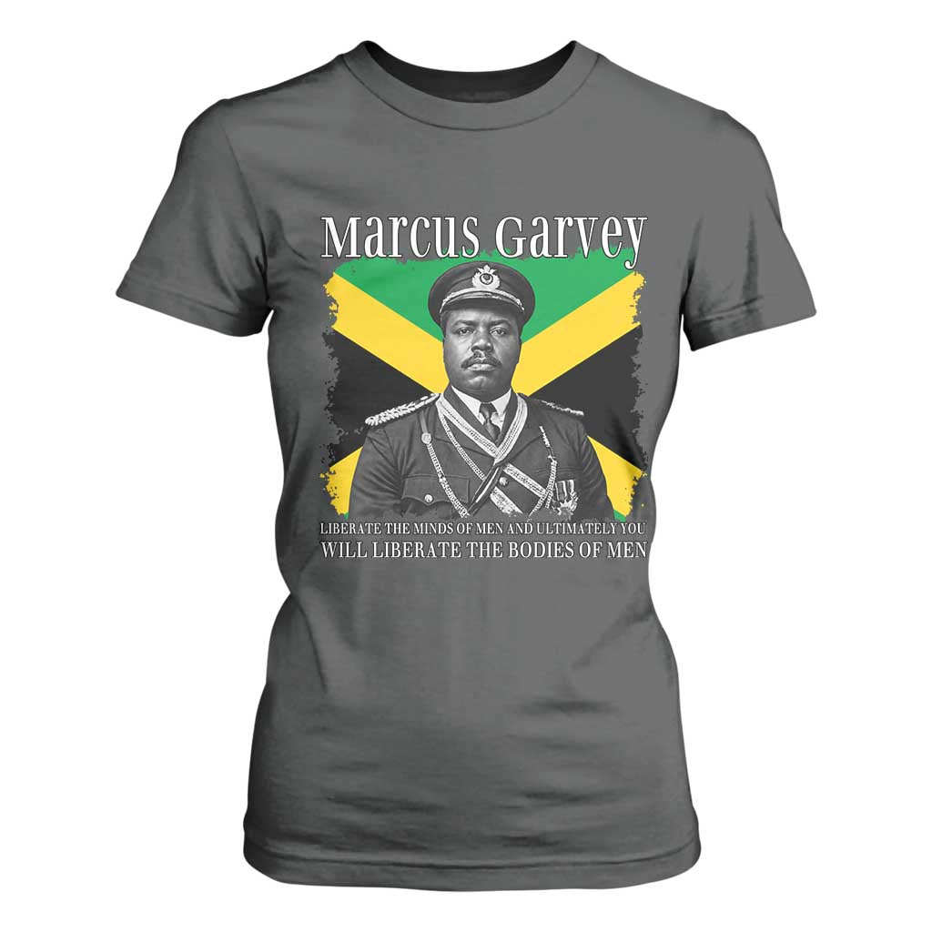 Marcus Garvey Liberation Quote T Shirt For Women Liberate The Minds Of Men