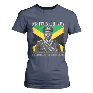 Marcus Garvey Liberation Quote T Shirt For Women Liberate The Minds Of Men