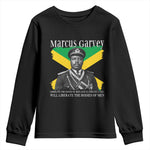 Marcus Garvey Liberation Quote Youth Sweatshirt Liberate The Minds Of Men