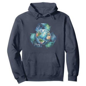 Earth Day Dont Be Trashy Hoodie Environmental Awareness Gift