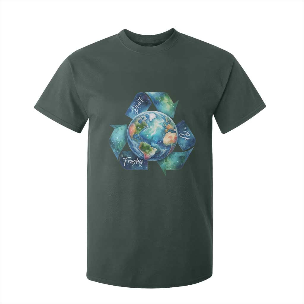 Earth Day Dont Be Trashy T Shirt For Kid Environmental Awareness Gift