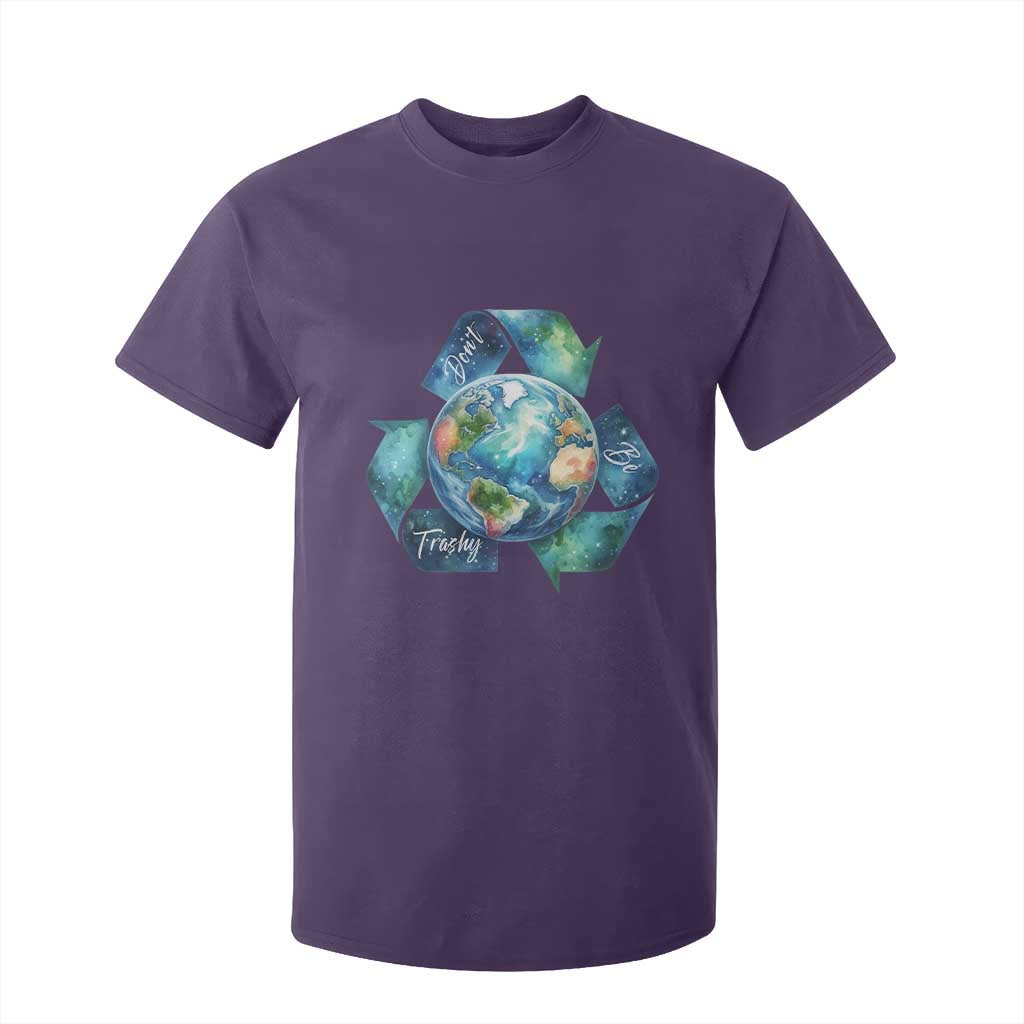 Earth Day Dont Be Trashy T Shirt For Kid Environmental Awareness Gift